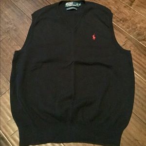 Polo Ralph Lauren Pima Cotton V-Neck Sweater Vest